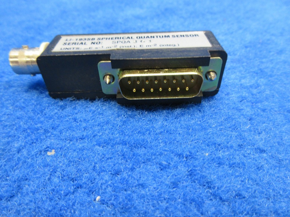 Li-Cor LI-185B Quantum/Radiometer/Photometer, I-193SB Spherical Adapter & Sensor