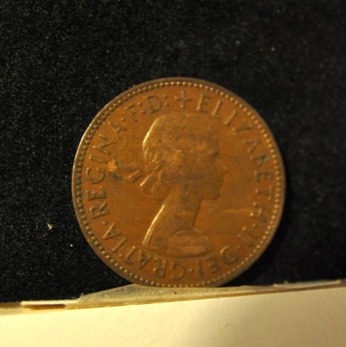 Great Britain 1958 Half Penny XF [106-13]