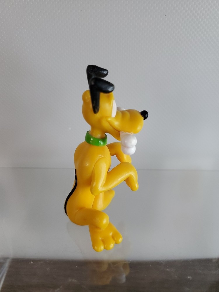 DISNEY MINIATURE PLUTO 2.5” FIGURE CAKE TOPPER