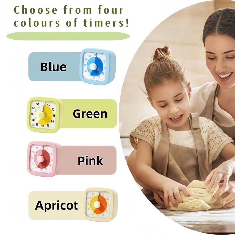 Visual Timer for Kids Timer Home - 60 Minute Kids Visual Timer for Classroom ...