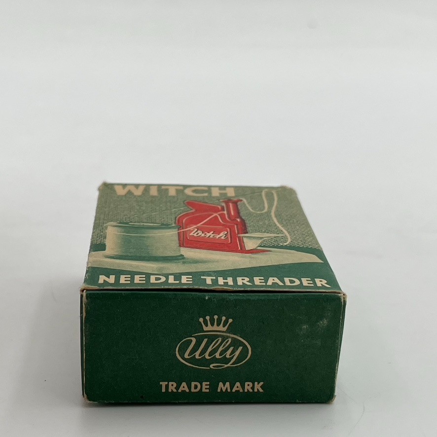 Vintage Witch Automatic Needle Threader w/ instructions & Box Germany Crafter