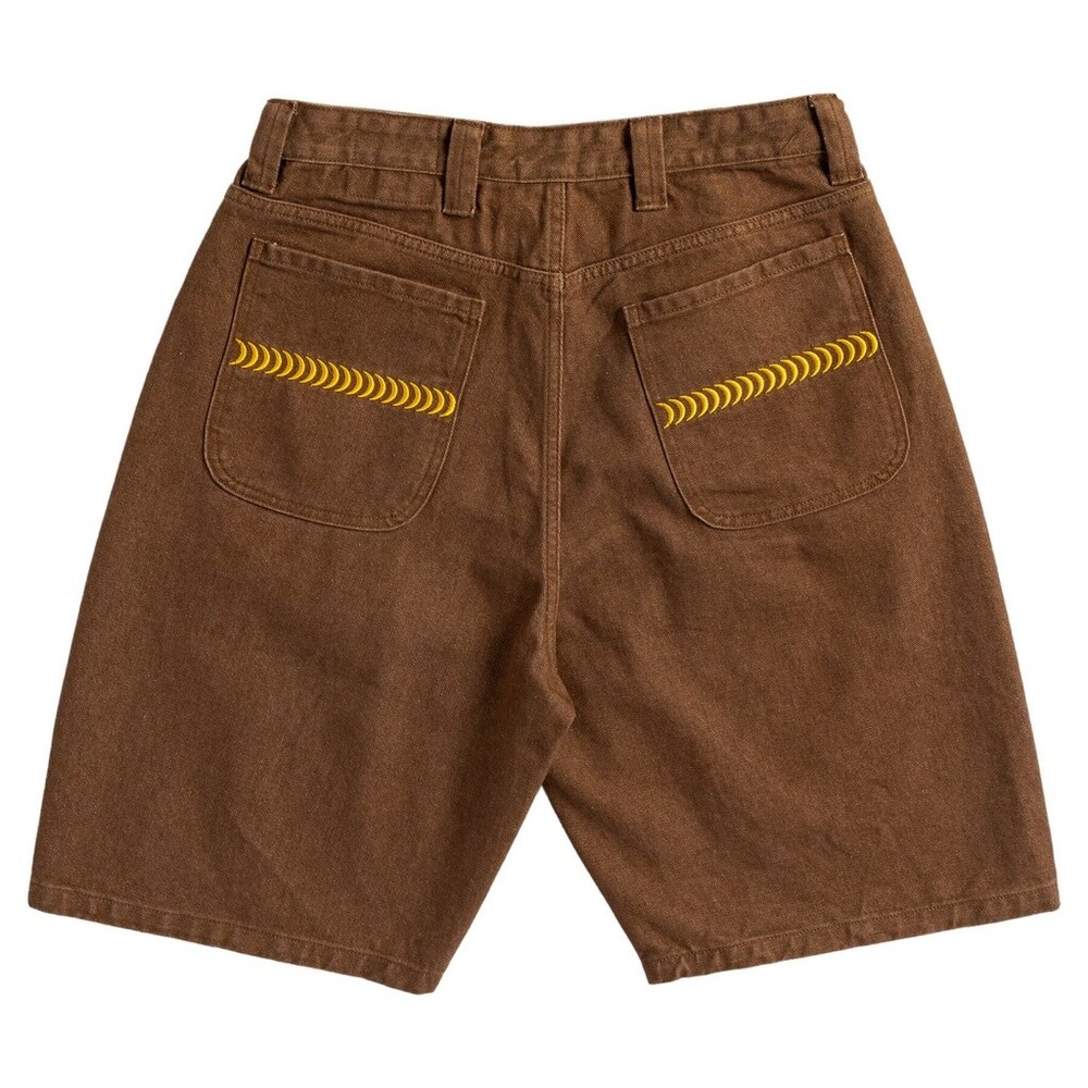 Spitfire Wheels Bighead Brown Denim Shorts
