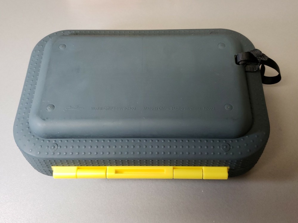 Good Times Water Proof Speaker Case GTPSE-WSC100 works w/IPhone & MP3 Android