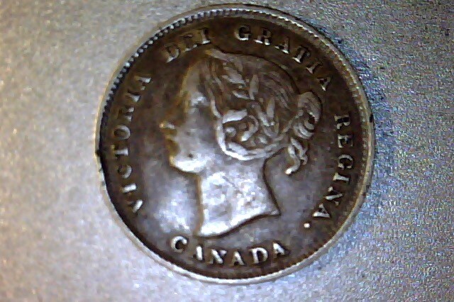 1894 Canada 5 CENT   XF+     LOT #HC07