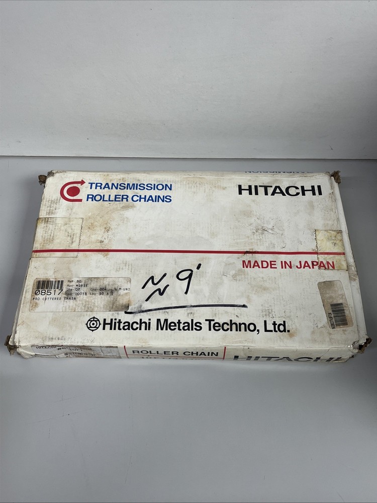 HITACHI 80-1 COT 10FT #80 Cottered Chain ANSI roller Chain