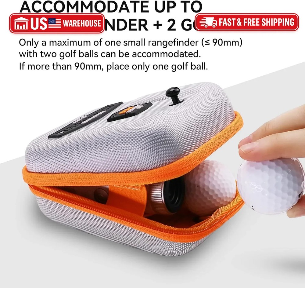 MiLESEEY Golf Rangefinder Hard Shell Case - Universal Range Finder Case Box - EV