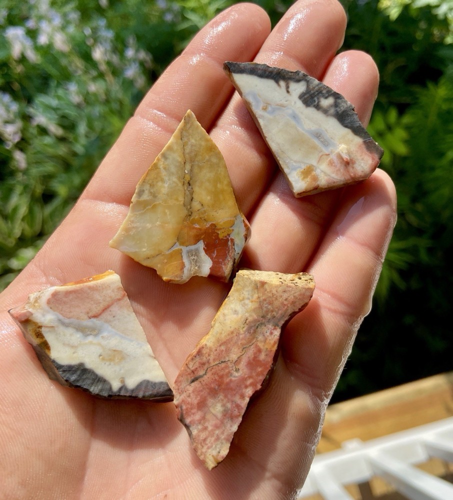 Ohio Flint Slabs 4pc Ohio Chert