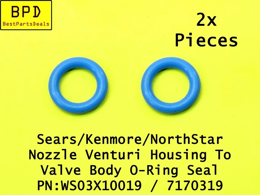 Nozzle Venturi Housing To Valve Body O-Ring FKM Blue PN: WS03X10019 / 7170319