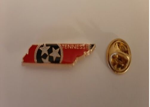 Tennessee State Flag Lapel Pin PREMIUM