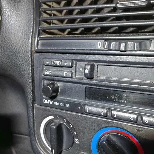 BMW Reverse RDS Volume Knob Button E30, E36, E34, E32, E31, Z3 3D Print PETG