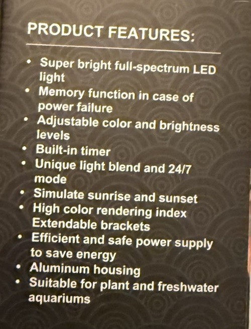 LED Aquarium Light