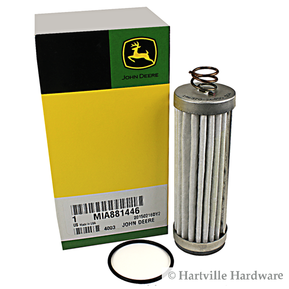 John Deere Original Equipment Transmission Filter Kit #MIA881446