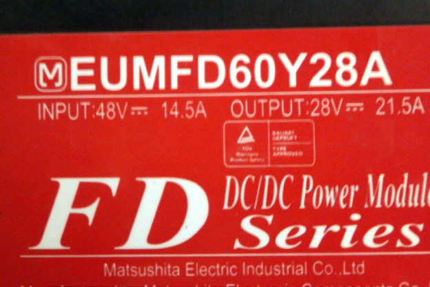 Matsushita EUMFD60Y28A DC/DC FD Series Power Module