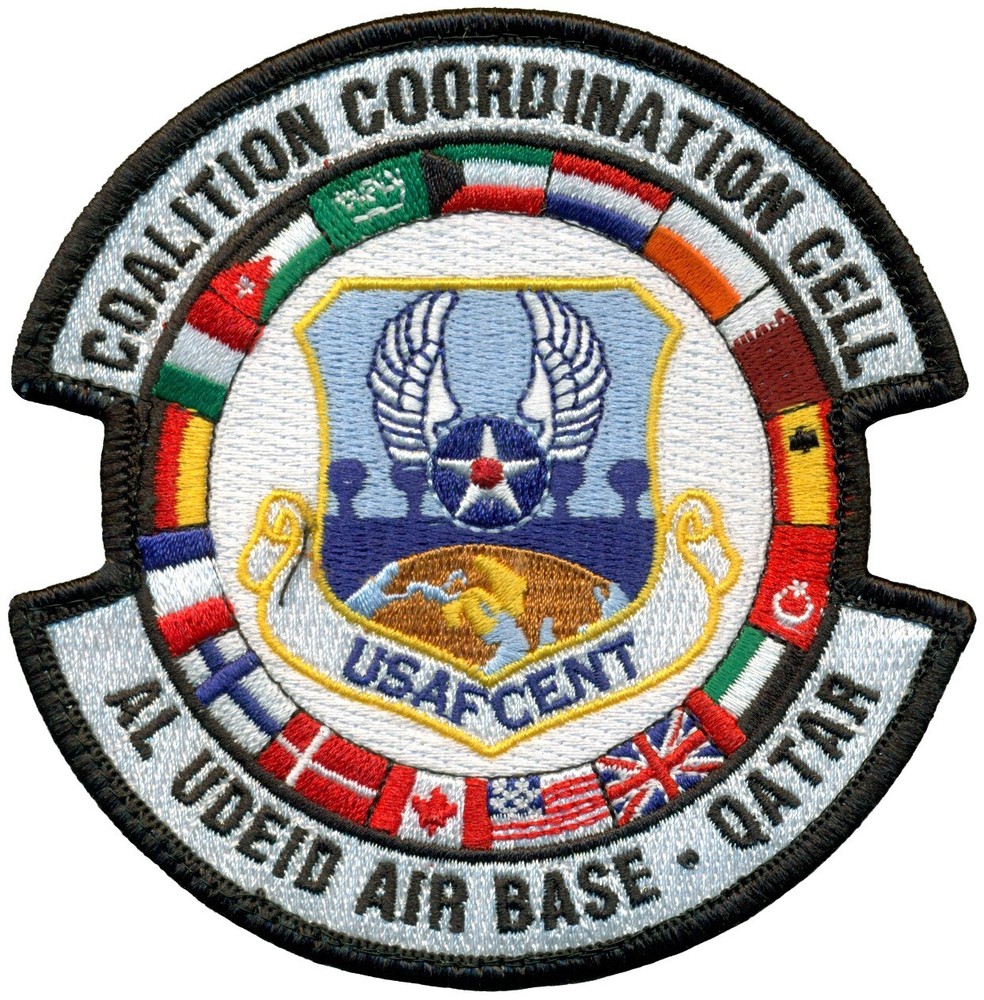 USAF USAF CENTRAL COMMAND – COALITION COORDINATION CELL PATCH