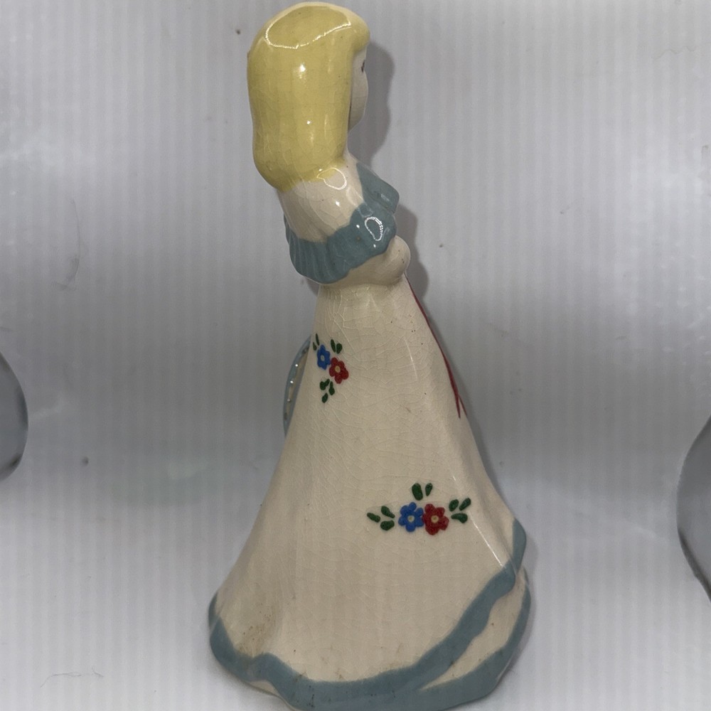 Vintage Weil Ware Ceramic Lady Planter/ Vase