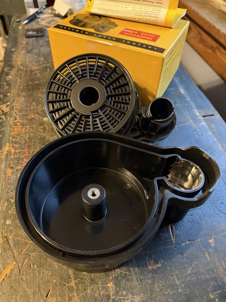 Vintage Kodak Day-Load Tank for Developing 35mm Magazine Daylight Processing