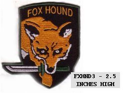 Foxhound Beret Patch in MINT condition - FXND3