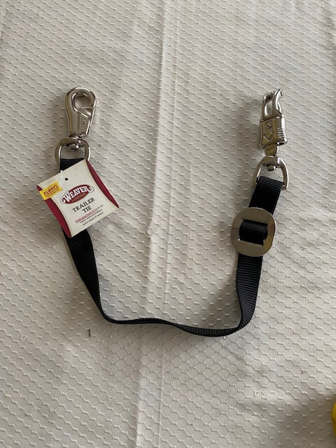 New Weaver Adjustable Trailer Tie, Black, 28"