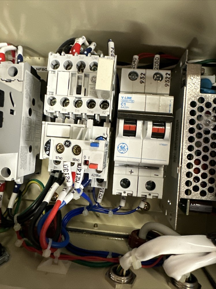 NKC CONTROL BOX. GE COMPONENTS