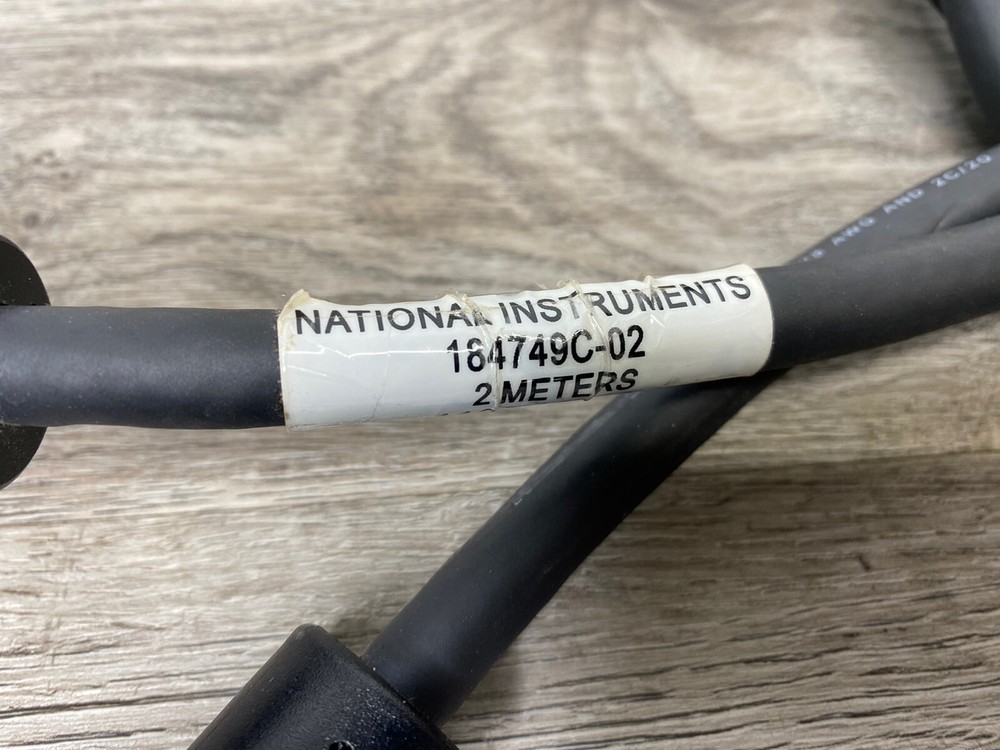 National Instruments Shielded DAQ Cable 184749C-02 - 2 Meters Long