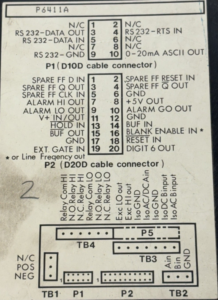 NEWPORT P600A PROGRAMMABLE TIMER
