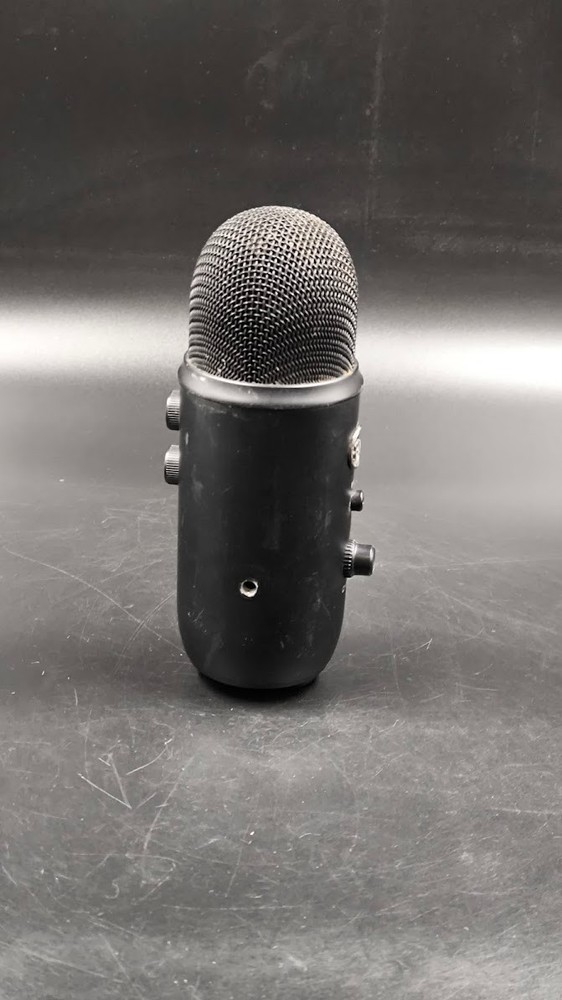 Blue Yeti Microphone Used Working Black