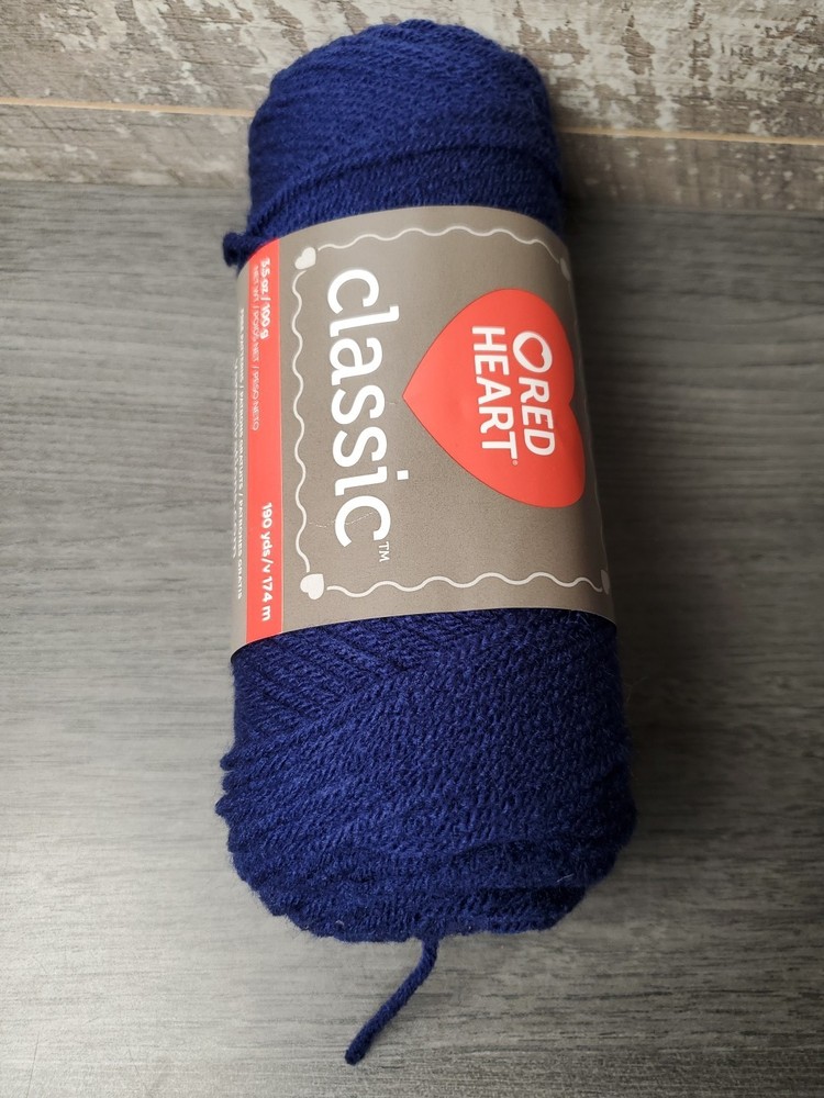 Red Heart Classic Yarn "Soft Navy"