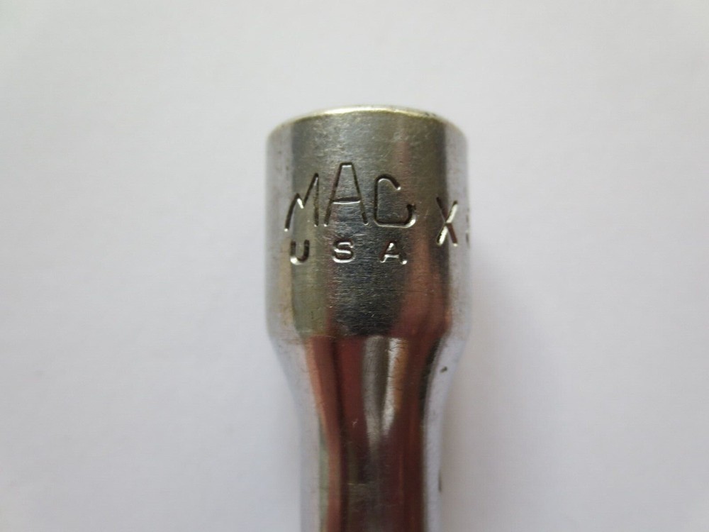 MAC TOOLS 8" LONG CHROME BALL EXTENSION -- 3/8" Drive -- X8E