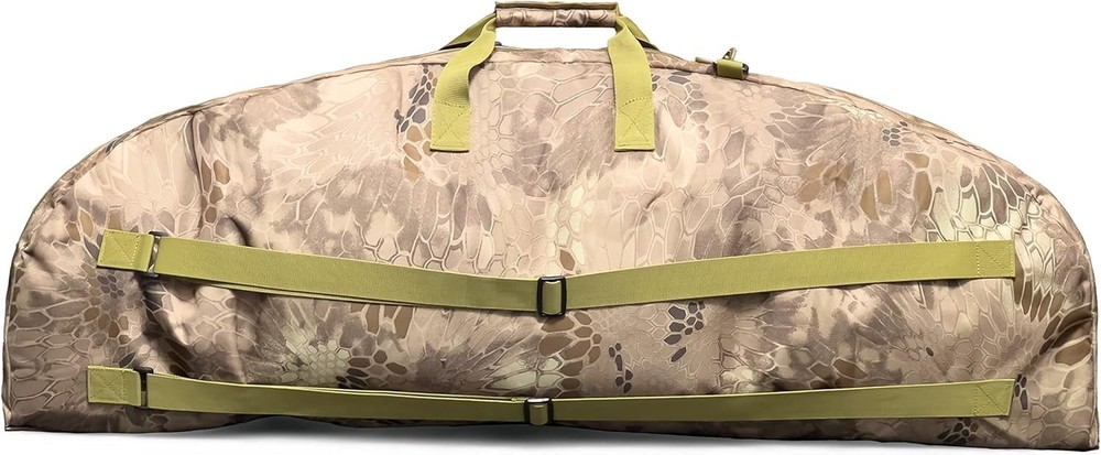 Python Brown Padded Bow Case with Adjustable Strap