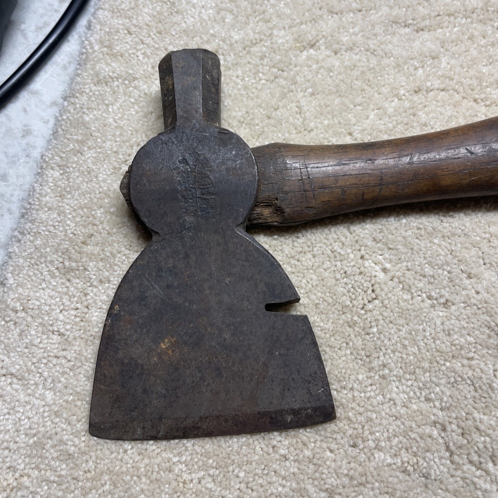 Vintage Acme Carpenter Hatchet Hammer Camping Axe