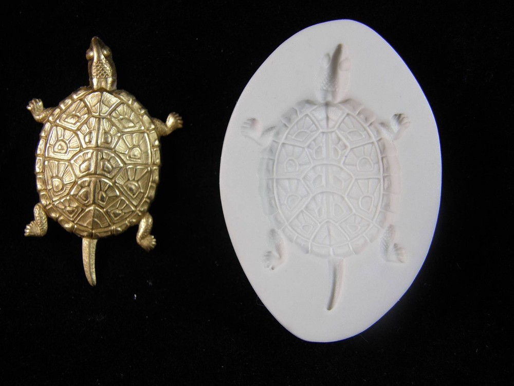 Sea Turtle Polymer Clay Mold (#MD1201)
