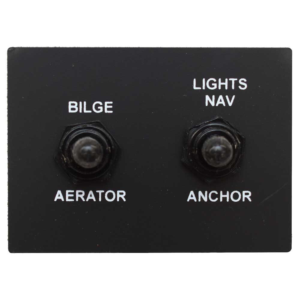 Lowe Boat Toggle Switch Panel F2102266292 | 18 / 20 Waterfowl Plastic