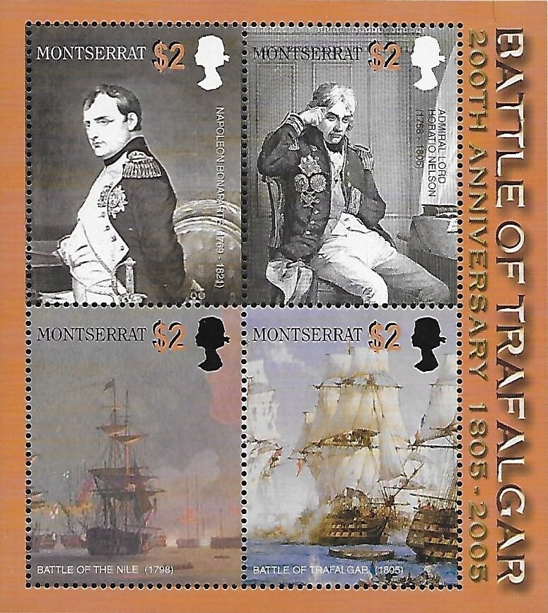 Montserrat Scott #'s 1135 MNH