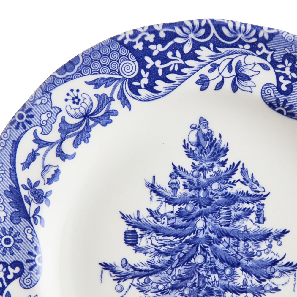 Spode Blue Italian 8" Christmas Plate