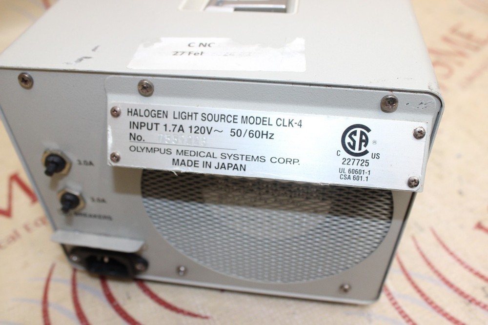 Olympus CLK-4 Halogen Light Source