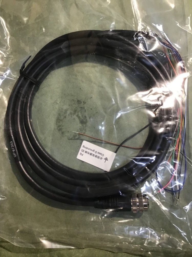 KEYENCE OP-87353 CONTROL CABLE, 2M CABLE LENGTH. NEW IN PKG