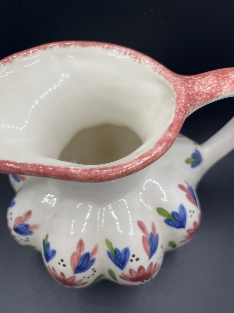 Beautiful Mediterranean Style Pitcher 6”