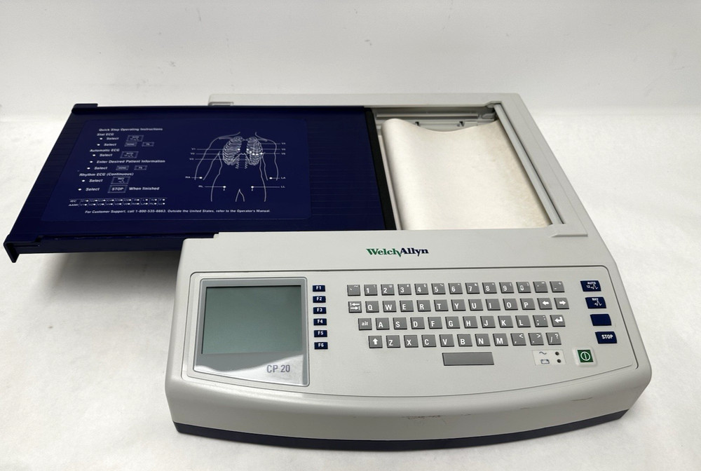 WelchAllyn Cp20 Electrocardiograph - Read Description