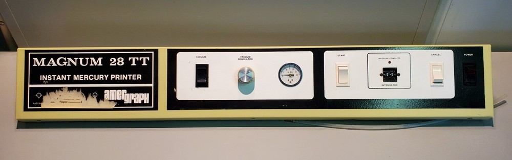 Amerigraph Magnum 28TT Control Panel