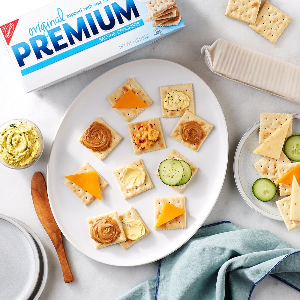 (3 pack) Original Saltine Crackers, 1 - 16 oz Box