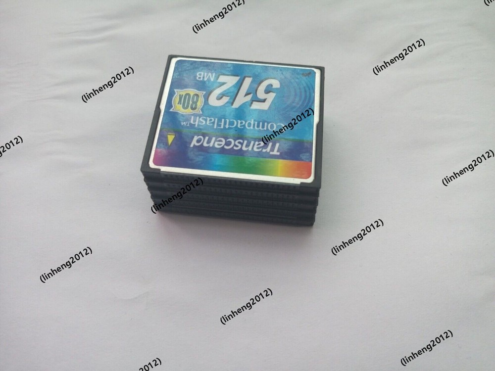 5PCS Transcend 512MB 80X CF Compact Flash Card