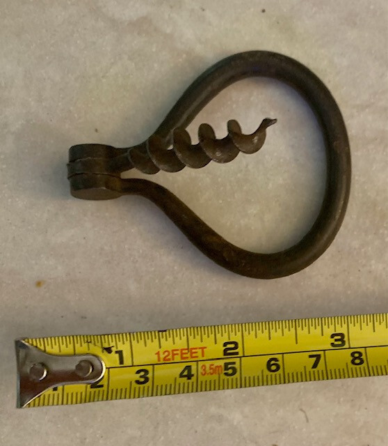 EARLY 19TH CENTURY. IRON cork Screw