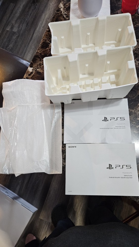 PlayStation 5  Includes Packing, Safety Guide & Start Guide Manual