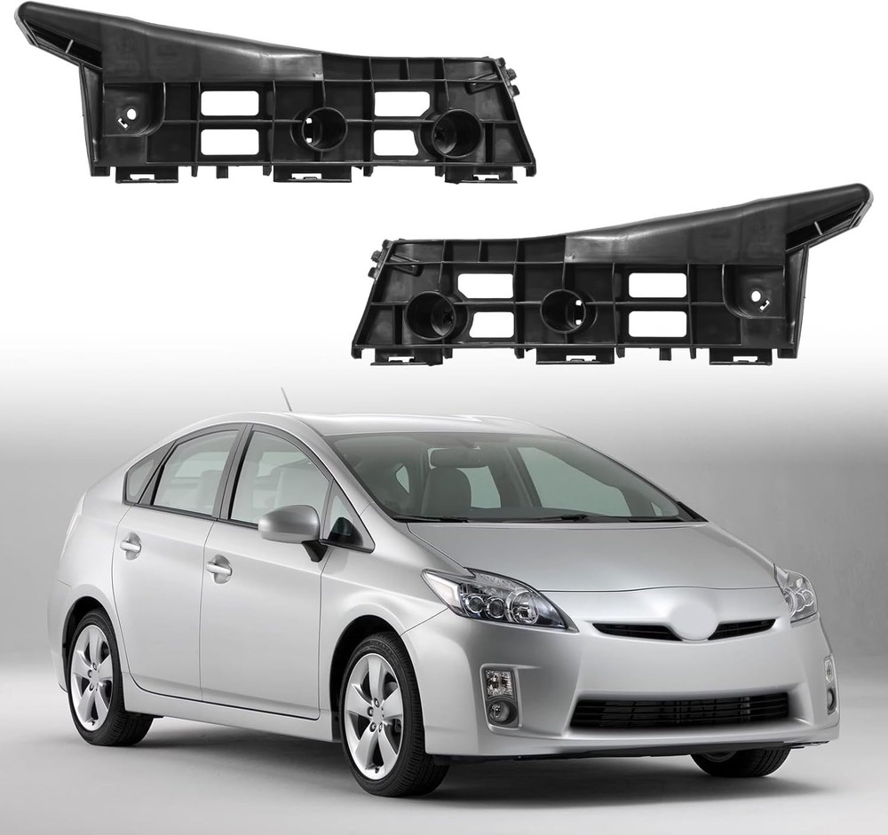 Front Bumper Cover Bracket Retainer Side Fender Support Pair For Prius 2010-2015