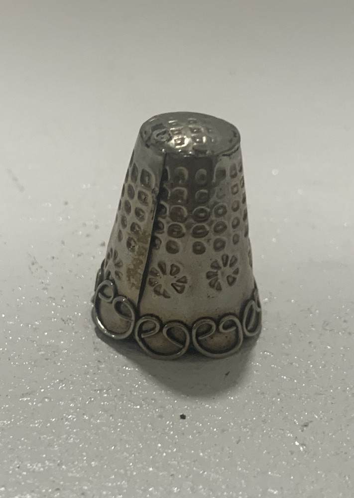 Silver Thimble Vintage
