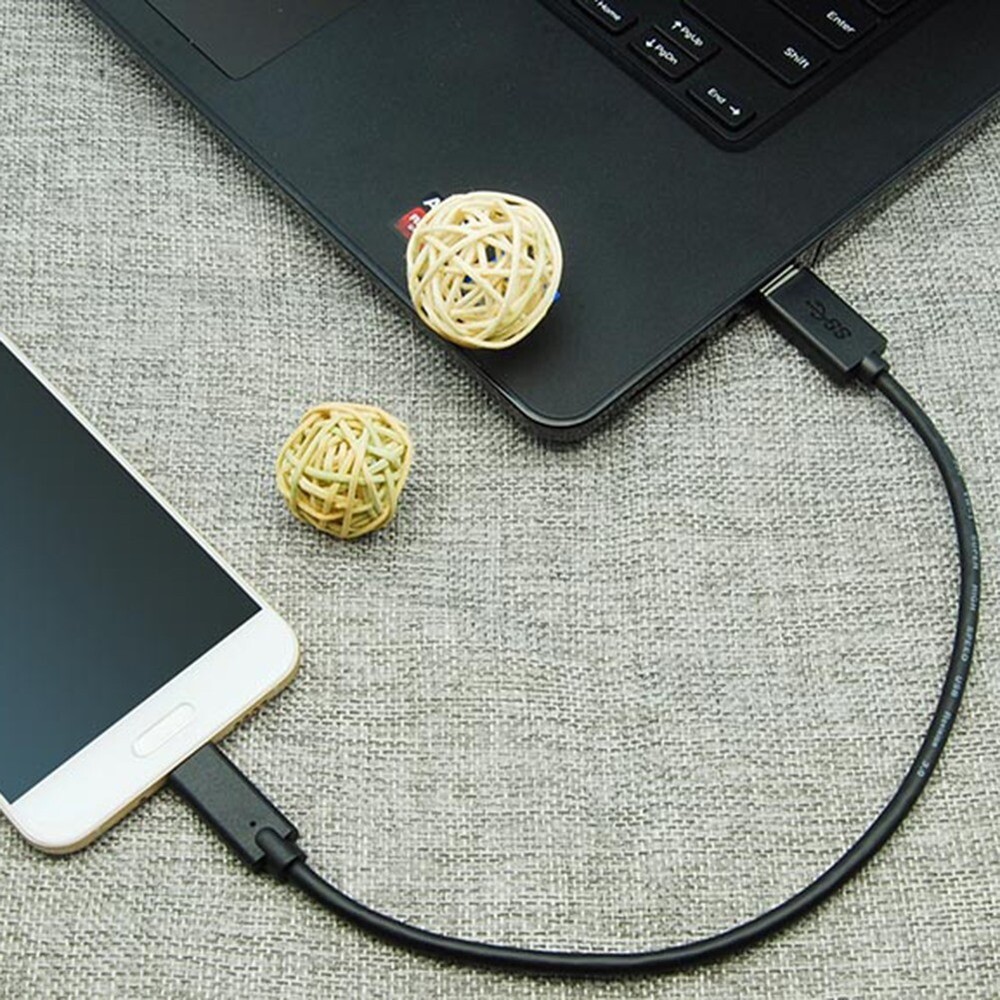 1FT USB-C 3.1 Type C to USB 3.0 Type A Sync Data Charge Cable Fast Charging Cord