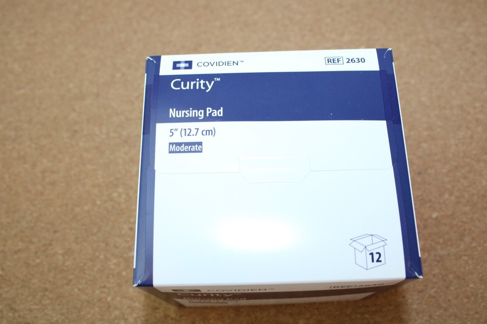 Curity Nursing Pad - 5" Size (Pack of 12) - Moderate
