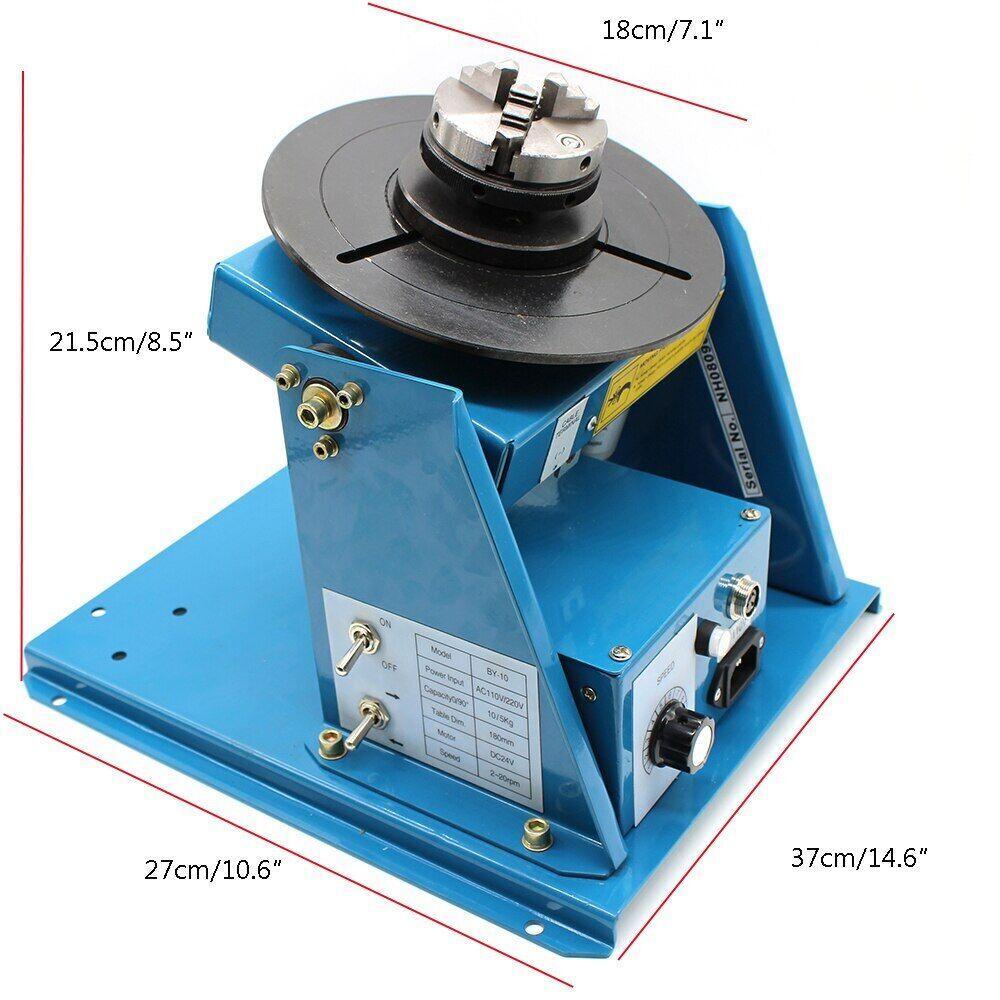 10kg Welding Positioner Automatic Pipe Welding Automatic Rotary Table Positioner