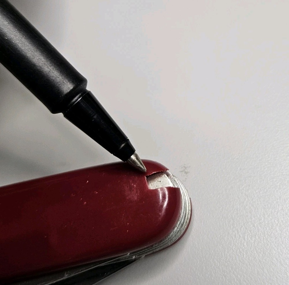 Multi Tool Pocket Knife Made In China Red Handles 11 Tools