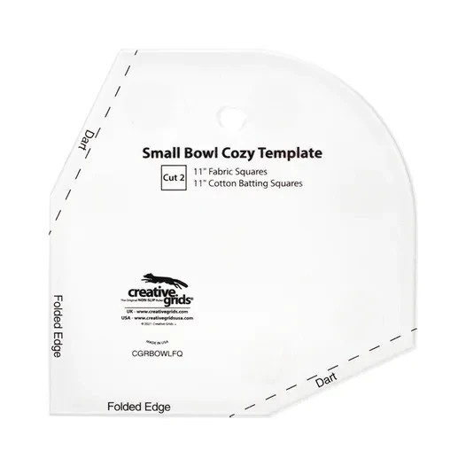 Creative Grids Small Bowl Cozy Template Creative Grids